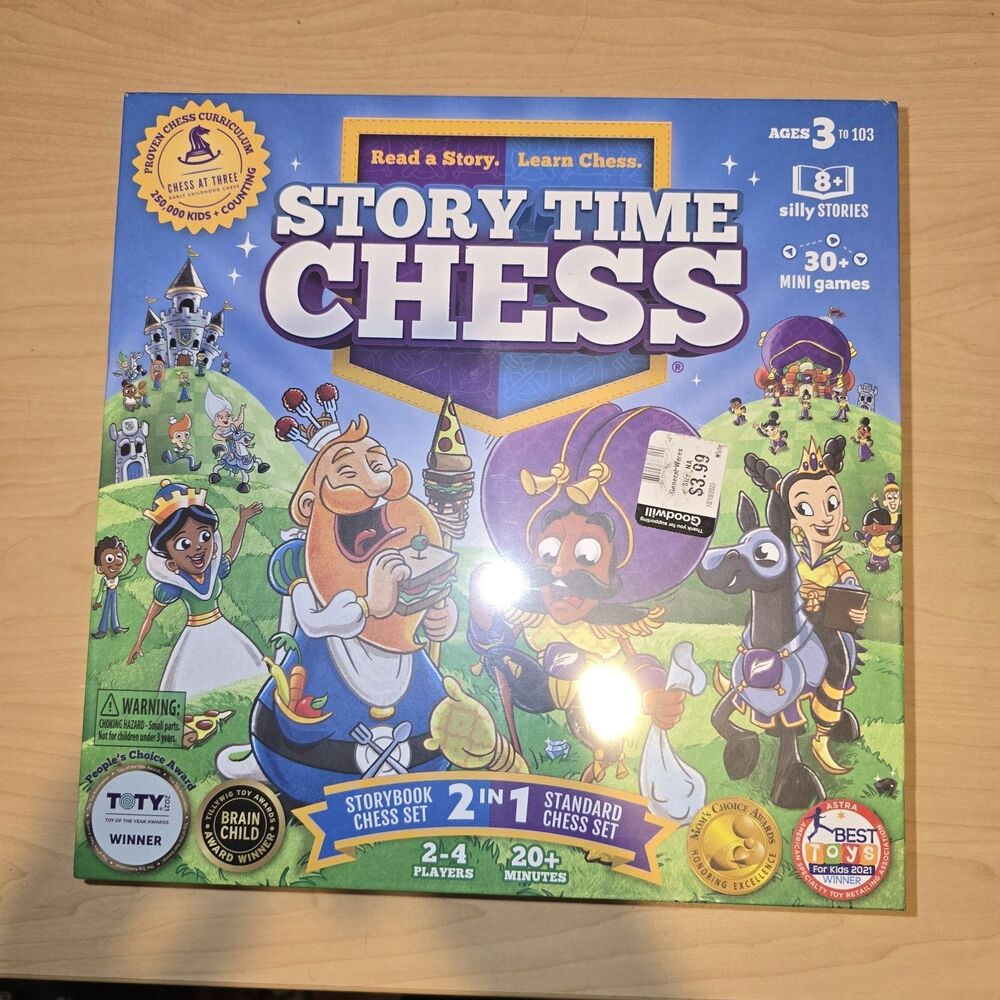 Story Time Chess Educational Game- Brand New Unopened Box